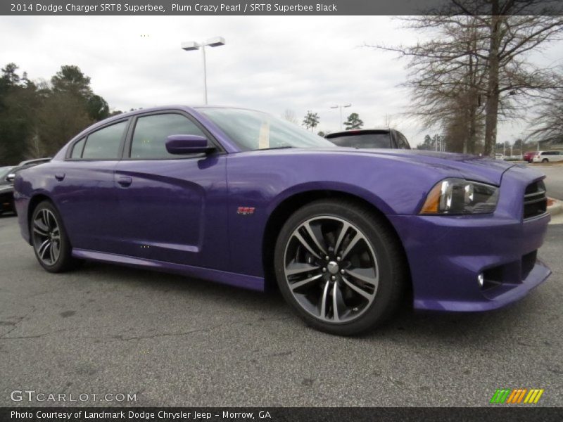  2014 Charger SRT8 Superbee Plum Crazy Pearl