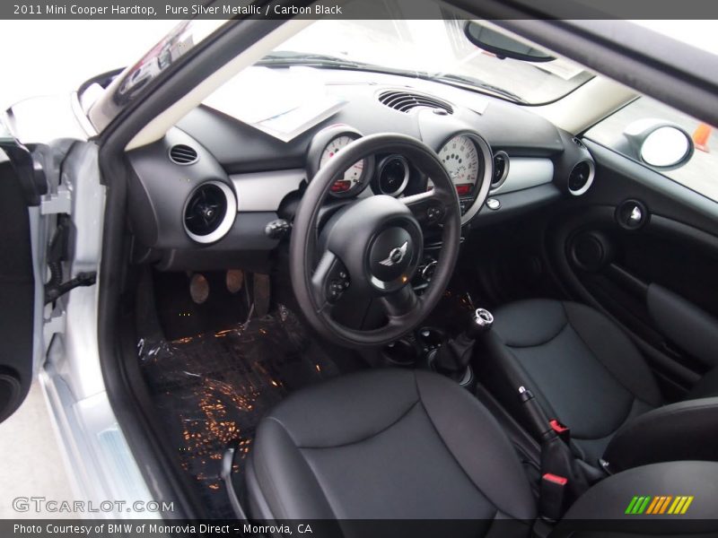 Pure Silver Metallic / Carbon Black 2011 Mini Cooper Hardtop
