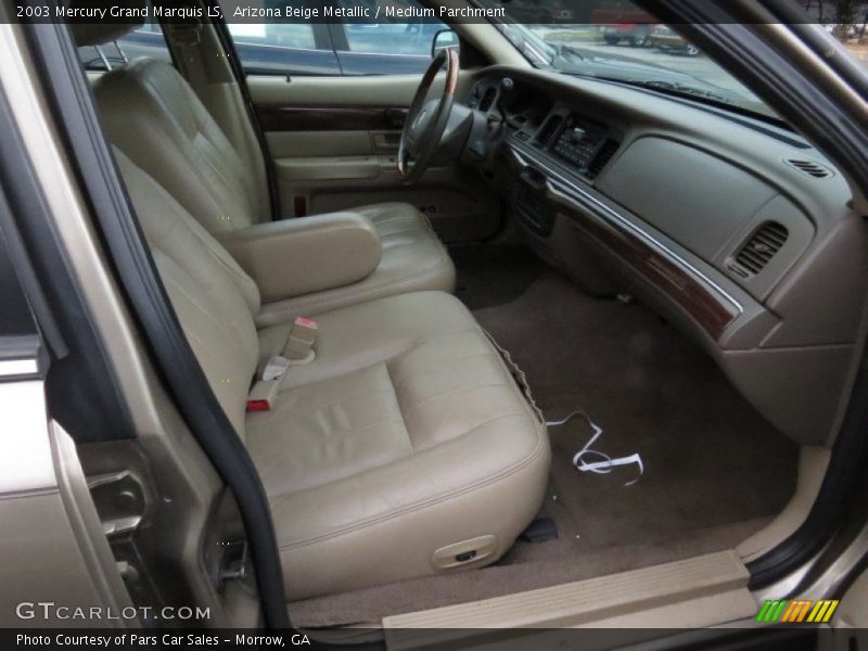 Arizona Beige Metallic / Medium Parchment 2003 Mercury Grand Marquis LS