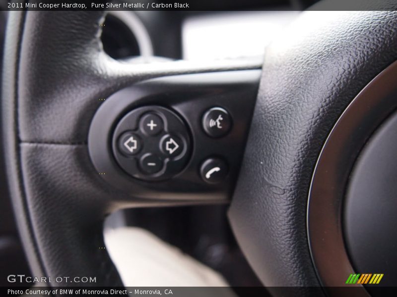 Pure Silver Metallic / Carbon Black 2011 Mini Cooper Hardtop