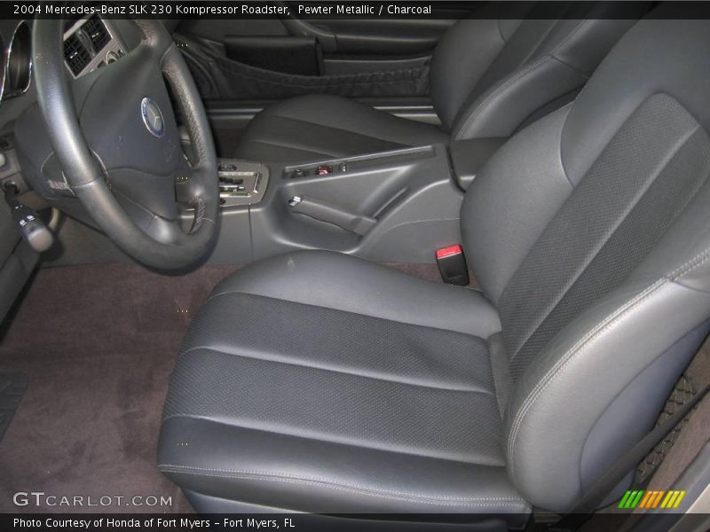 Pewter Metallic / Charcoal 2004 Mercedes-Benz SLK 230 Kompressor Roadster