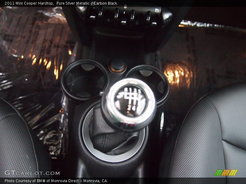 Pure Silver Metallic / Carbon Black 2011 Mini Cooper Hardtop