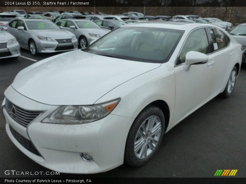 Starfire Pearl / Parchment 2014 Lexus ES 350