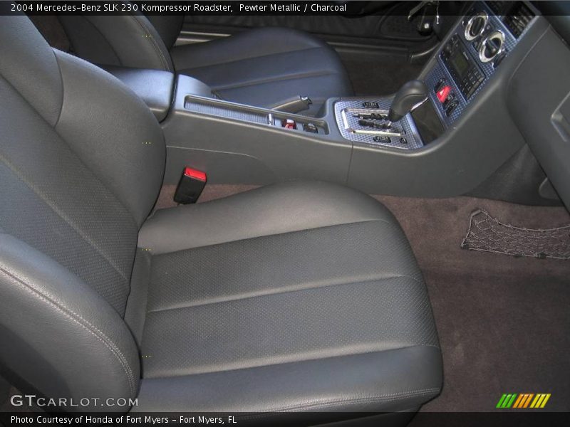 Pewter Metallic / Charcoal 2004 Mercedes-Benz SLK 230 Kompressor Roadster