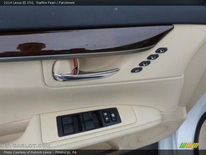 Starfire Pearl / Parchment 2014 Lexus ES 350