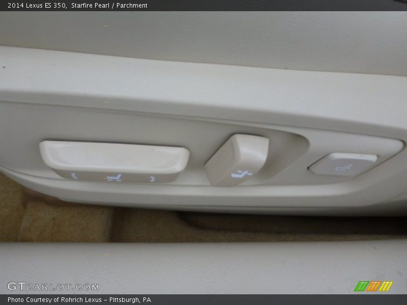 Starfire Pearl / Parchment 2014 Lexus ES 350