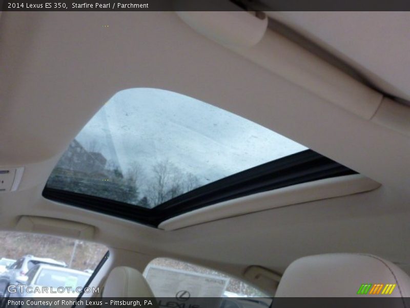 Starfire Pearl / Parchment 2014 Lexus ES 350