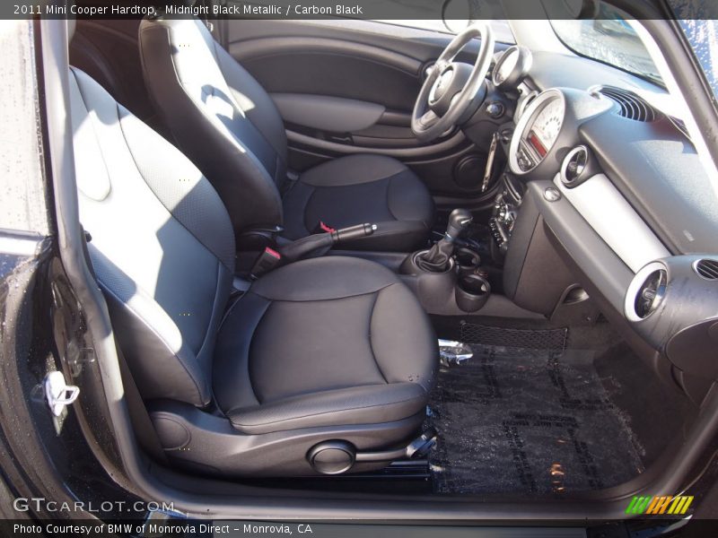 Midnight Black Metallic / Carbon Black 2011 Mini Cooper Hardtop