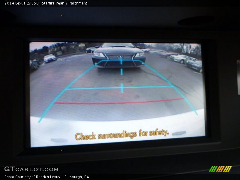 Starfire Pearl / Parchment 2014 Lexus ES 350