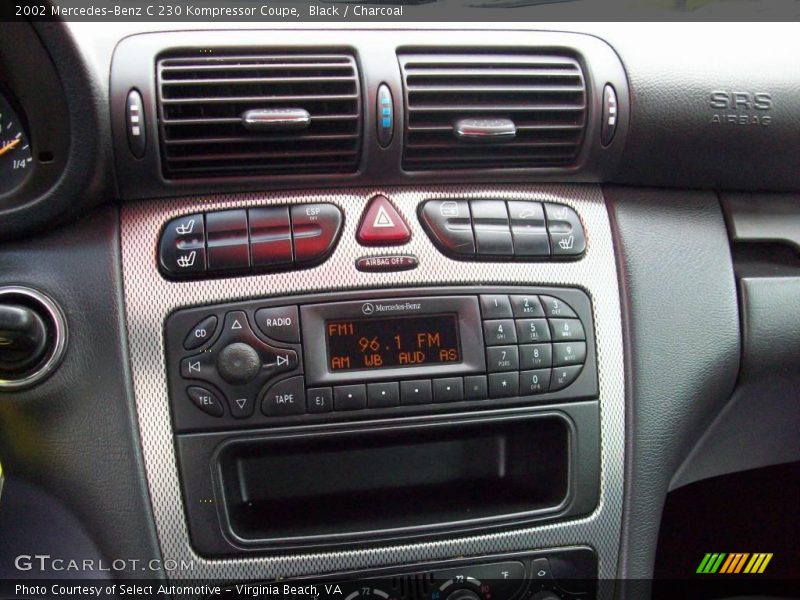 Black / Charcoal 2002 Mercedes-Benz C 230 Kompressor Coupe