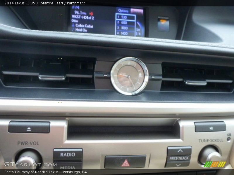 Starfire Pearl / Parchment 2014 Lexus ES 350