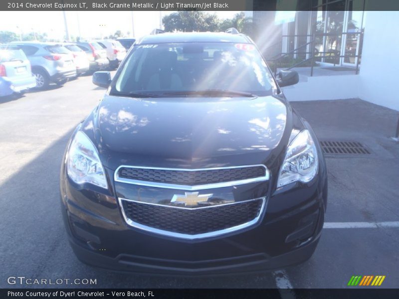 Black Granite Metallic / Light Titanium/Jet Black 2014 Chevrolet Equinox LT