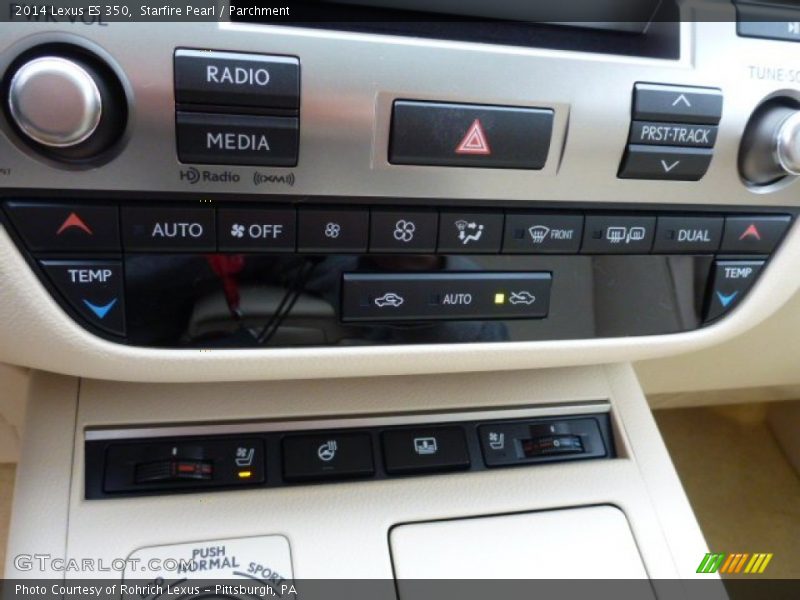 Starfire Pearl / Parchment 2014 Lexus ES 350