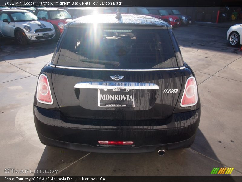 Midnight Black Metallic / Carbon Black 2011 Mini Cooper Hardtop