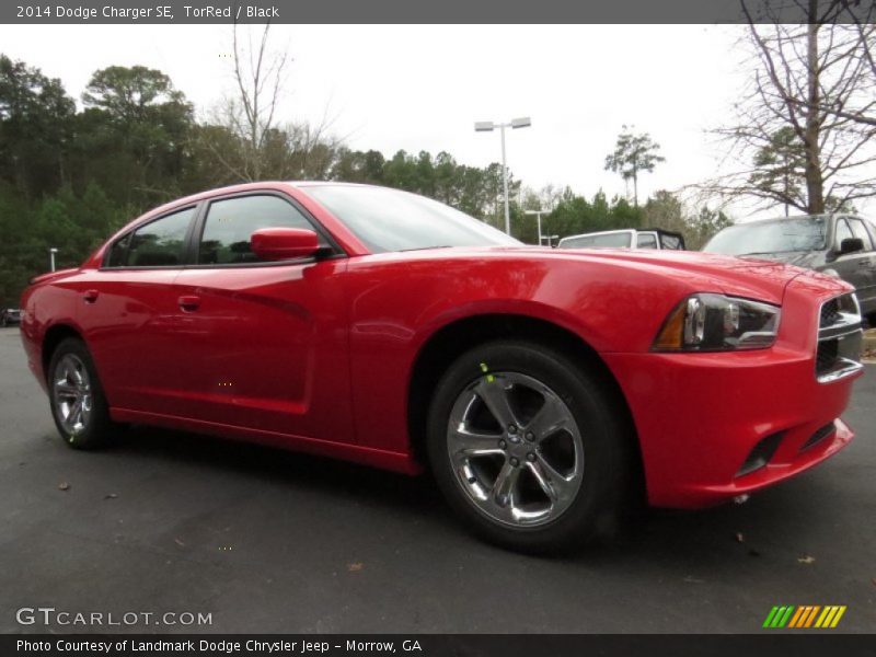 TorRed / Black 2014 Dodge Charger SE
