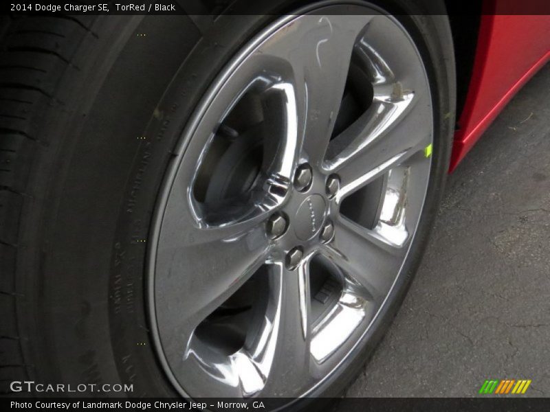 TorRed / Black 2014 Dodge Charger SE