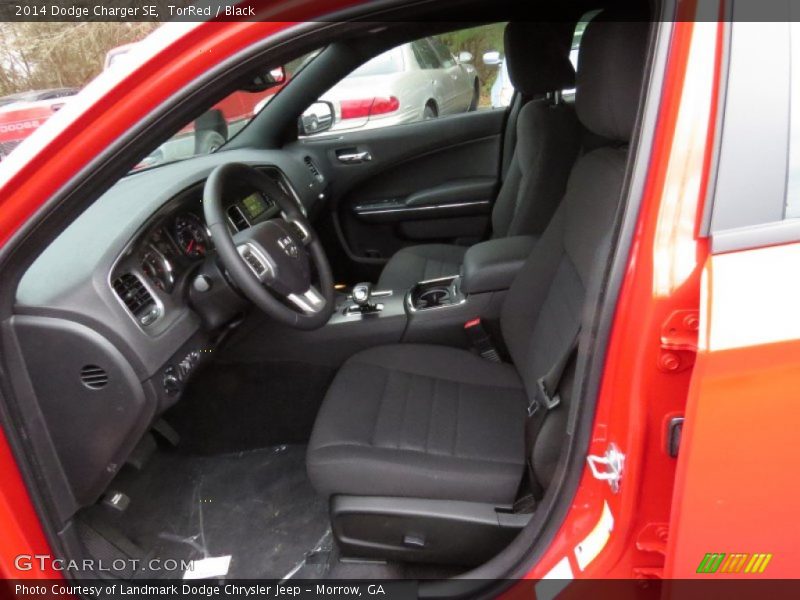 TorRed / Black 2014 Dodge Charger SE