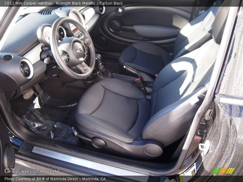 Midnight Black Metallic / Carbon Black 2011 Mini Cooper Hardtop