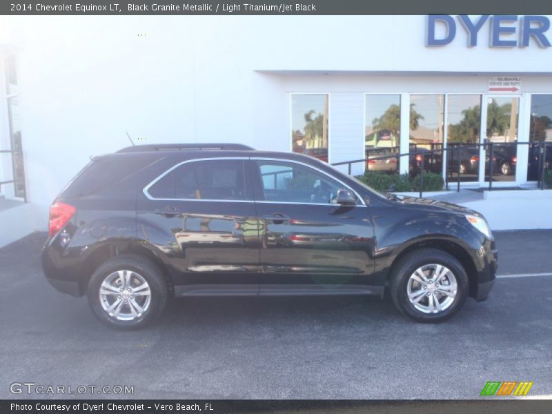 Black Granite Metallic / Light Titanium/Jet Black 2014 Chevrolet Equinox LT