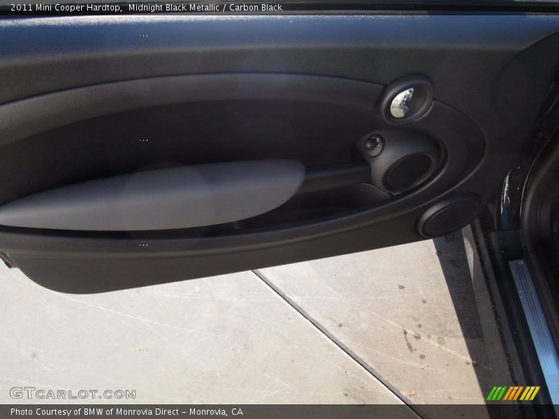 Midnight Black Metallic / Carbon Black 2011 Mini Cooper Hardtop