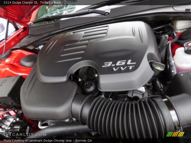 TorRed / Black 2014 Dodge Charger SE