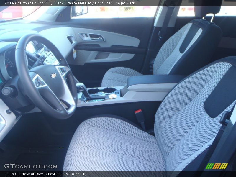 Black Granite Metallic / Light Titanium/Jet Black 2014 Chevrolet Equinox LT