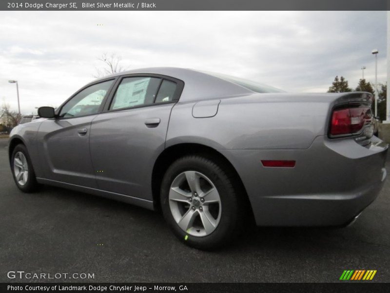 Billet Silver Metallic / Black 2014 Dodge Charger SE