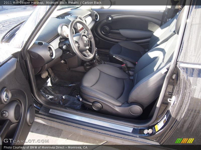 Midnight Black Metallic / Carbon Black 2011 Mini Cooper Hardtop