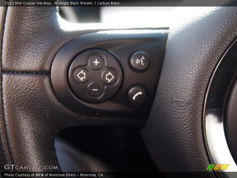 Midnight Black Metallic / Carbon Black 2011 Mini Cooper Hardtop