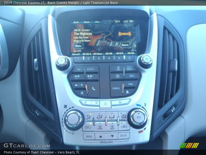 Black Granite Metallic / Light Titanium/Jet Black 2014 Chevrolet Equinox LT