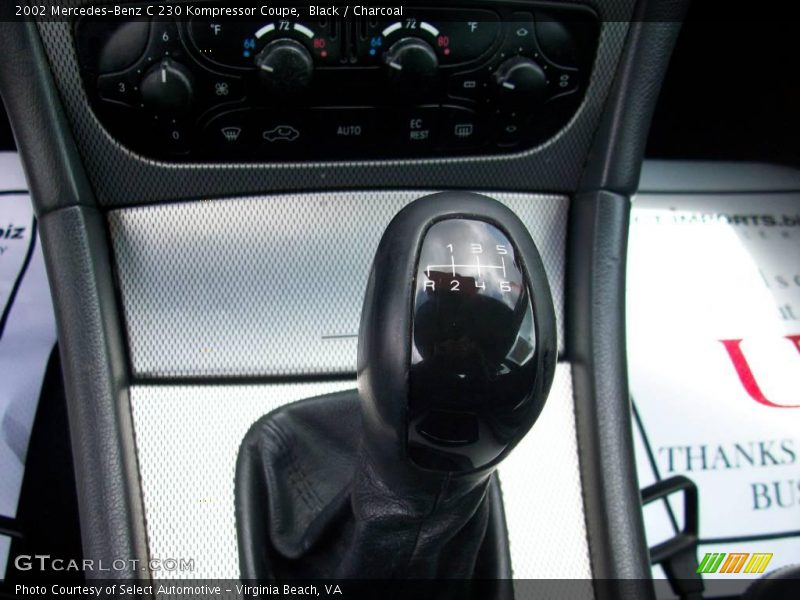 Black / Charcoal 2002 Mercedes-Benz C 230 Kompressor Coupe
