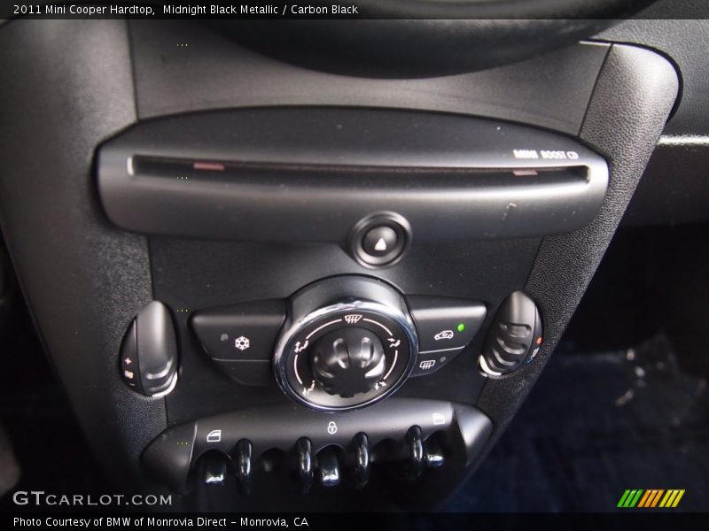 Midnight Black Metallic / Carbon Black 2011 Mini Cooper Hardtop