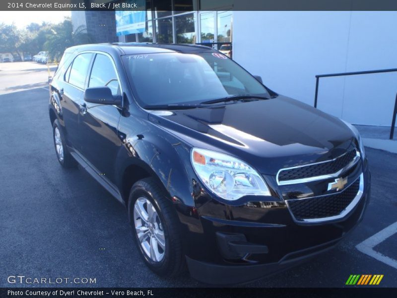 Black / Jet Black 2014 Chevrolet Equinox LS