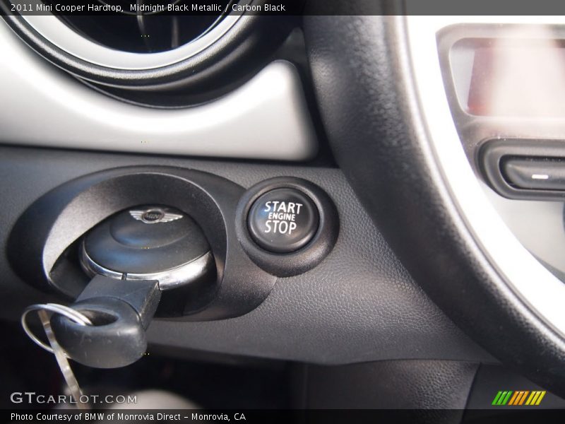 Midnight Black Metallic / Carbon Black 2011 Mini Cooper Hardtop