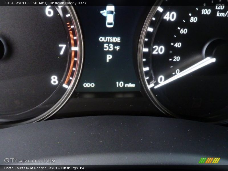 Obsidian Black / Black 2014 Lexus GS 350 AWD