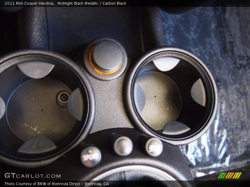 Midnight Black Metallic / Carbon Black 2011 Mini Cooper Hardtop