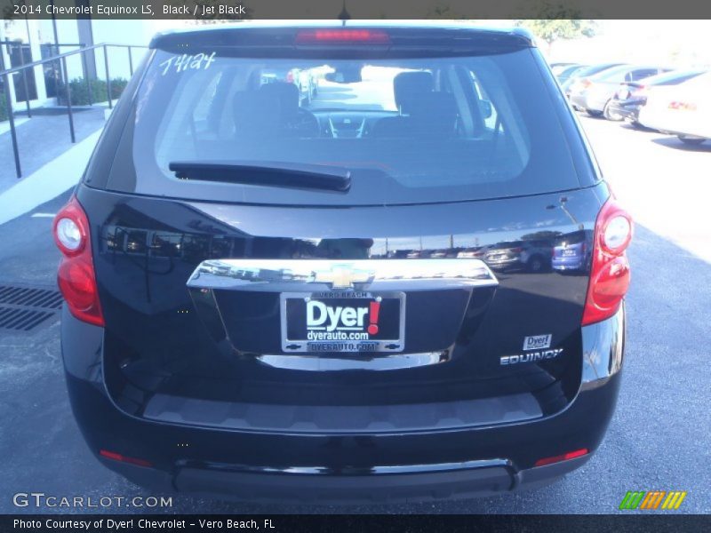 Black / Jet Black 2014 Chevrolet Equinox LS