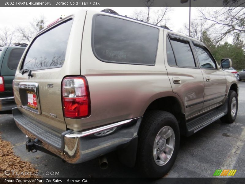 Dorado Gold Pearl / Oak 2002 Toyota 4Runner SR5