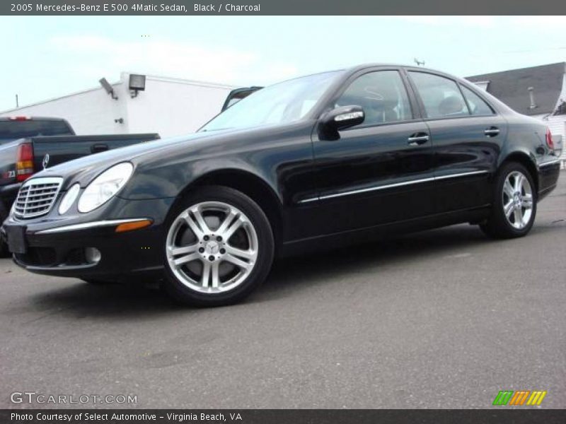Black / Charcoal 2005 Mercedes-Benz E 500 4Matic Sedan