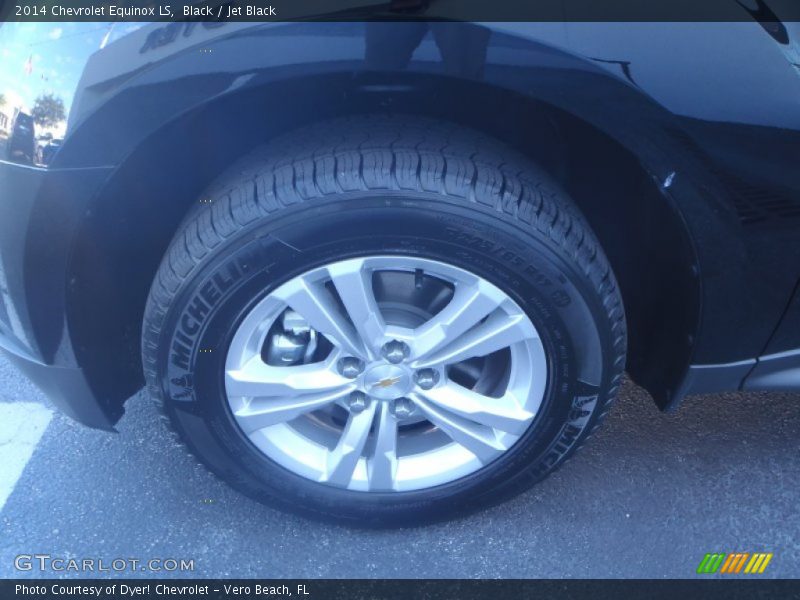 Black / Jet Black 2014 Chevrolet Equinox LS