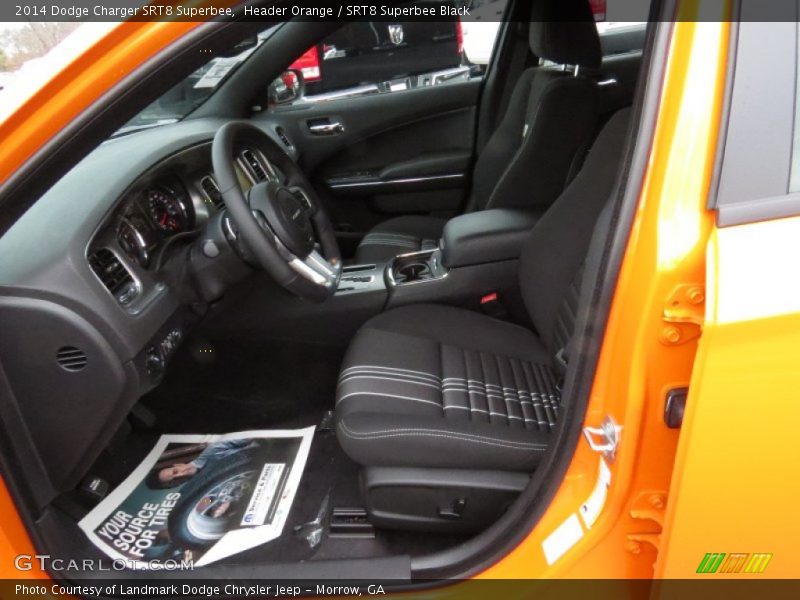  2014 Charger SRT8 Superbee SRT8 Superbee Black Interior