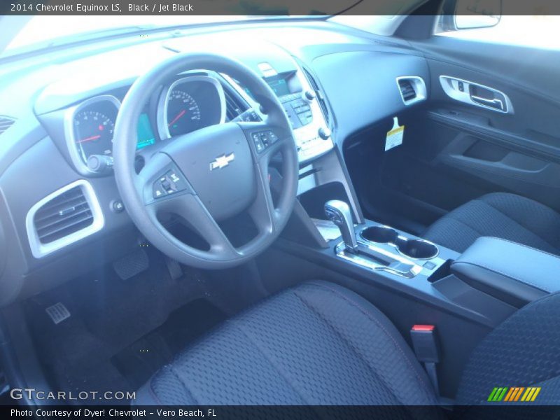 Black / Jet Black 2014 Chevrolet Equinox LS