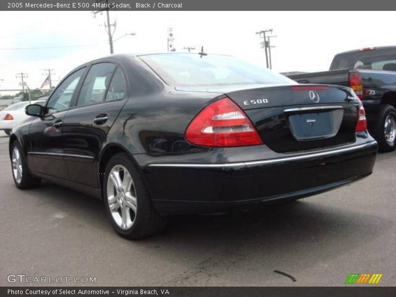 Black / Charcoal 2005 Mercedes-Benz E 500 4Matic Sedan