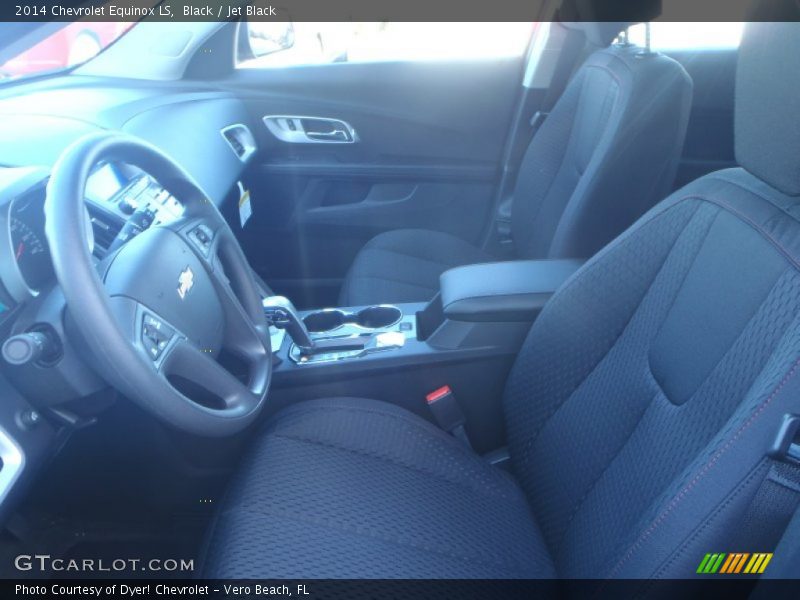 Black / Jet Black 2014 Chevrolet Equinox LS