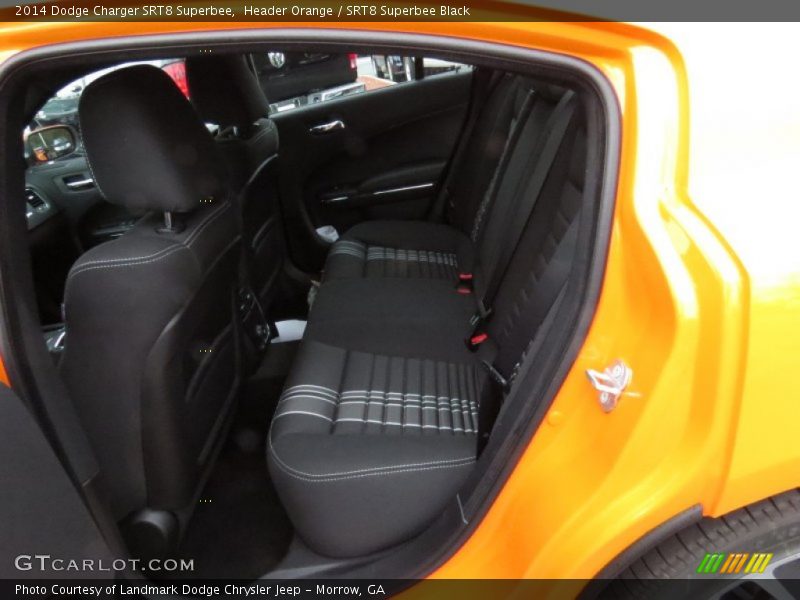Header Orange / SRT8 Superbee Black 2014 Dodge Charger SRT8 Superbee