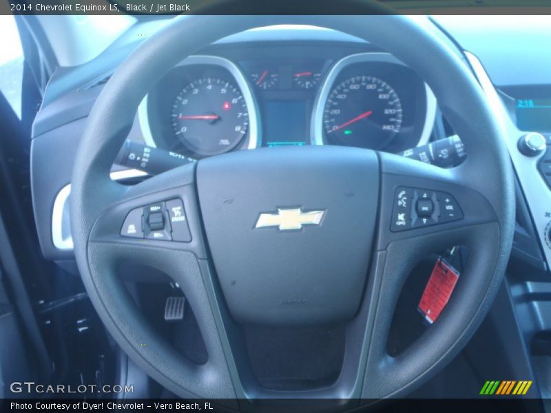 Black / Jet Black 2014 Chevrolet Equinox LS