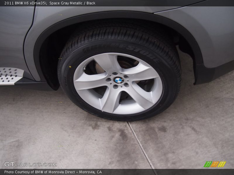Space Gray Metallic / Black 2011 BMW X6 xDrive35i
