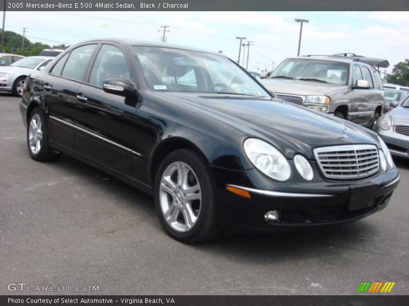 Black / Charcoal 2005 Mercedes-Benz E 500 4Matic Sedan