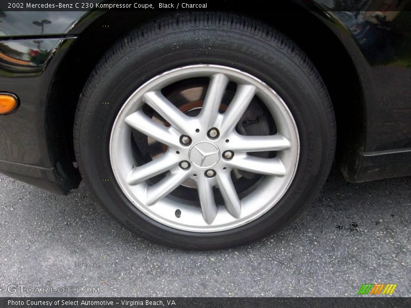 Black / Charcoal 2002 Mercedes-Benz C 230 Kompressor Coupe