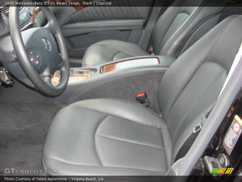 Black / Charcoal 2005 Mercedes-Benz E 500 4Matic Sedan